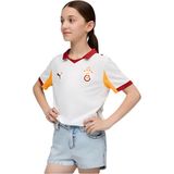 Puma Galatasaray 2025/2026 77981902 Çocuk Deplasman Forması - 11 - 12 Yaş - Beyaz