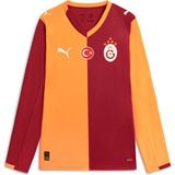 Puma Galatasaray 25/26 Erkek Uzun Kollu Forma Sarı - Kırmızı Renkli Modern Tasarım - XL