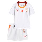 Puma GALATASARAY 26/27 Çocuk Alternatif Forma Seti, 2-3 Yaş, 785008, PUMA White-Dark Cherry-Summer, Unisex Çocuk