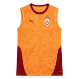 PUMA GALATASARAY Erkek Sıfır Kollu Antrenman Forması, Intense Orange, L