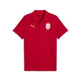 Puma Galatasaray Evostripe Polo Yaka T-shirt, XS, 78682401, Kırmızı, Erkek