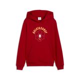 Puma GALATASARAY FtblCULTURE Genç Kapüşonlu SWEATSHIRT, 5-6 Yaş, 787646, Dark Cherry-Summer Sunset, kız-çocuk