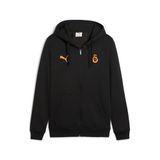 PUMA GALATASARAY FtblESSENTIALS Erkek Kapüşonlu Ceket, PUMA Black, M