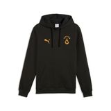 Puma GALATASARAY FtblESSENTIALS Kapüşonlu SWEATSHIRT, M, 782908, PUMA Black-Summer Sunset, erkek