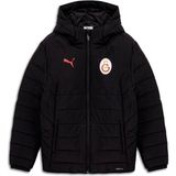 Puma Galatasaray Genç Mont Geri Dönüştürülmüş Materyallerle Erkek Çocuklar İçin Şık Tasarım - PUMA Black-Red Rhythm - 13 - 14 Yaş