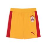 Puma Galatasaray S.K Retro Çocuk Sarı Futbol Şortu, 15-16 Yaş, 788199, 1279, Kız Çocuklar