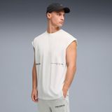 Puma Graphic Cutoff Erkek Beyaz Antrenman T-Shirt