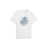 Puma Graphic Erkek Beyaz Günlük Stil T-Shirt 69177702