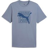 Puma Graphic Erkek Gri Tişört - XL