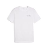 PUMA GRAPHICS 3 Circles Tee Erkek/Unisex Tişört, PUMA White, XS