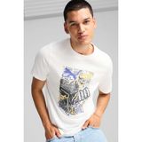 Puma Graphics Photoprint Tee Kısa Kollu Beyaz Erkek T-shirt