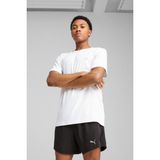 Puma Graphics Running Illustra Kısa Kollu Beyaz Erkek T-shirt