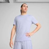 Puma GRAPHICS RUNNING ILLUSTRA Mavi Erkek Kısa Kol T-Shirt