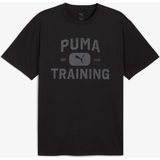 Puma Graphics Train Logo Rlxd T Erkek Siyah Antrenman T-Shirt.siyah