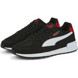 Puma Graviton Jr Siyah Spor Ayakkabı Erkek Çocuk İçin Konforlu Tasarım ve Hafif Malzeme