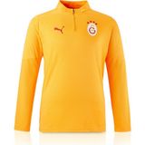 Puma Gs Store Galatasaray Puma A Takım 1/4 Fermuarlı Uzun Kollu Antrenman Üst 77967611 - Sarı - Kırmızı - XS
