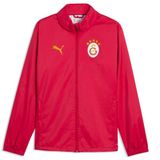 Puma GSK All-Weather Jacket Jr Sarı-Kırmızı Çocuk Yağmurluk
