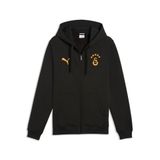 Puma GSK FtblESS FZ HoodJacket FL GALATASARAY FtblESSENTIALS Kapüşonlu Ceket, M, 78291026, Siyah, erkek
