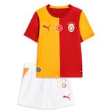 PUMA GSK Home Minikit Üniseks Çocuk Eşofman Takımı Dark Cherry-Summer Sunset 5-6 YAŞ