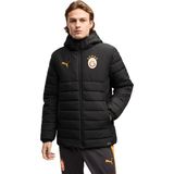 Puma Gsk Hooded Padded Jacket Siyah Erkek Mont - L
