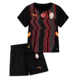 Puma GSK Third Minikit wo S wo S Unisex Çocuk Eşofman Takımı PUMA Black-Intense Orange 4-5 Yaş