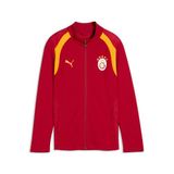 Puma GSK Training Jacket Jr Sarı-Kırmızı Çocuk Eşofman Üstü