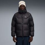 Puma Hooded Down Puffer Erkek Siyah Mont - 01-Siyah