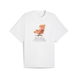 PUMA HoopTOPIA HoopTOPIAN Health Erkek Tişört, PUMA White, L
