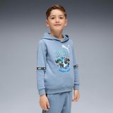Puma Hot Wheels Çocuk Mavi Kapüşonlu Sweatshirt