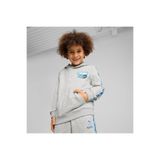 Puma Hot Wheels Graphic Çocuk Gri Sweatshirt