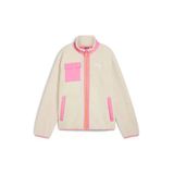 Puma Hybrid Sherpa Jacket-Ekru Polar Ceket-Ekru