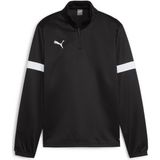 Puma Individualrise 1/4 Zip Topjr Siyah Çocuk Eşofman Üstü - 164 cm