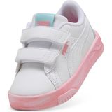 Puma Jada Classic Space Çocuk Spor Ayakkabı Beyaz Düz Kauçuk Taban Hafif ve Esnek