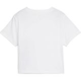 Puma Kadın Beyaz Puma W Floral Rıbbon Graphıc Tee Beyaz Kadın T-Shirt - XS