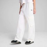 Puma Kadın Beyaz Puma Wardrobe Ess Cargo Pants Beyaz Kadın Eşofman Altı