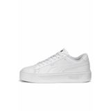 Puma Kadin Beyaz Smash Platform V3 Spor & Günlük Ayakkabı 39075801-Beyaz