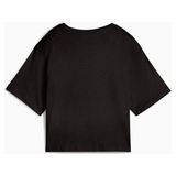 Puma Kadın Ess Cropped No. 1 Logo Tee Siyah Tişört Şık Tasarım ve Günlük Kullanım İçin