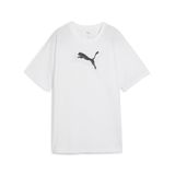 Puma Kadın EVOSTRIPE Rahat Grafik Tişört Puma Beyaz Tişört, PUMA Beyaz, L