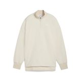 PUMA Kadın HER Half-Zip Winterized Crew Sweatshirt Alpine Snow L
