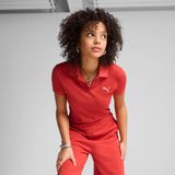 Puma Kadın Kırmızı Puma Premıum Ess Polo Kırmızı Kadın Polo T-Shirt - XS