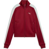 Puma Kadın Kısa Track Ceket T7 Always On Geri Dönüştürülmüş Kumaş ile Spor Kullanım İçin - XS - Red