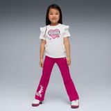 Puma Kadın / Kız Bordo Puma x Hk&fr Flared Leggings Bordo Kız Çocuk Tayt