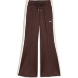 Puma Kadın / Kız Kahverengi Puma T7 Relaxed Flared Pants Kahverengi Kadın Eşofman Altı