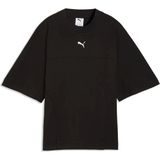Puma Kadın / Kız Siyah Puma Dare To Fitted Waist Tee Siyah Kadın T-Shirt - XS