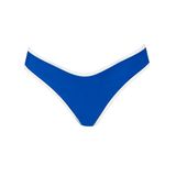 PUMA Kadın kontur ters çevrilebilir kısa bikini altı, Mavi/Fosforlu Yeşil, L