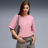Puma Kadın Pembe Puma Her Oversized Tee Pembe Kadın T-Shirt