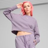 Puma Kadın Puma Dare To Relaxed Washed Crew Mor Kadın Sweatshirt