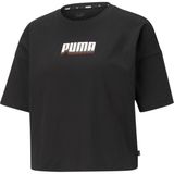 Puma Kadın Rebel Fashion Siyah Tişört Rahat Kesim ve Günlük Kullanım için Uygun - Siyah - Siyah