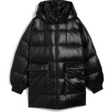 Puma Kadın Siyah Kapüşonlu Down Ceket XL Özellikli ve Şık Outdoor Giyim