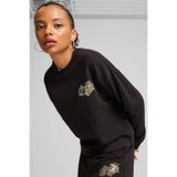 Puma Kadın Siyah Sweatshirt L Beden ESS+ CLASS ACT Crew Modeli